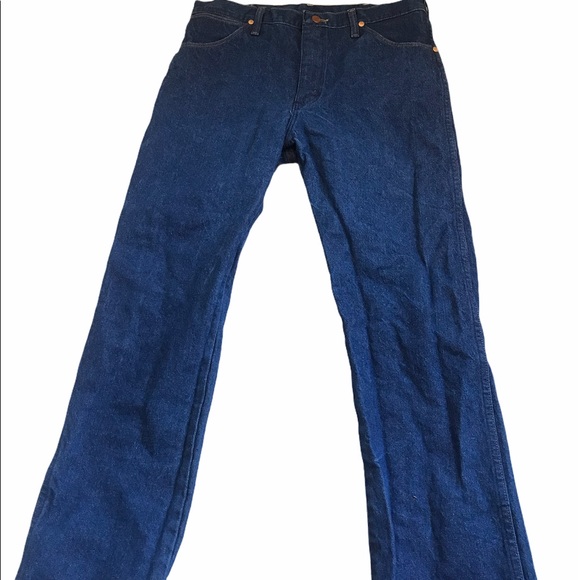 Vintage Mens Wrangler Jeans Size 35x3 